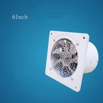 국소배기장치 집진기 이동식 토련기 고속 배기 팬 송풍기 6 인치 40w 220v 화장실 주방 욕실 벽걸이 공기 추출기 팬51