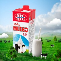 믈레코비타3.5% 멸균우유 1000mlx12입, 1L, 12개