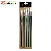 루벤스 돈모유화붓 600F시리즈 7본세트