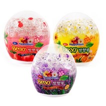 비드형 방향제 강력 냄새제거제 비드겔 비드젤, 해피룸017 레몬