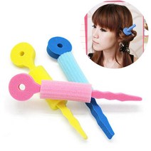 컬러 3P 머리핀 세트 헤어 미용 스틱컬 스타일링