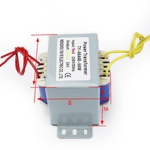 차폐 트랜스 오디오 EI 전원 변압기 AC-AC 220V 380V 입력 9V 12V 18V 24V 36V 110V 절연 50W/VA 전자, [01] AC220V INPUT, [01] 9V