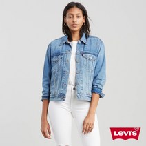 리바이스 LEVIS 여성 보이프랜드핏 트러커 청자켓29944