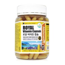 네추럴라이즈 로얄 비타민 캡슐 1000mg x 180캡슐 로얄제리 영양제 항산화 비타민e 뉴질랜드산 중장년층 토코페롤 식약처 인정, 6개, 180정