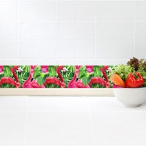 인테리어소품 장식 벽 테두리 스티커 비닐 욕실 벽지 자체 접착 허리 라인 주방 DIY 타일 데칼 방수 PVC, [03] 3 rolls 10cmx200cm, [08] BS001