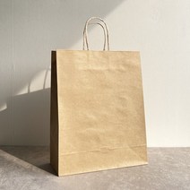 오하우 크라프트 종이 쇼핑백 친환경 선물포장, 크라프트 쇼핑백