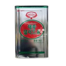 롯데푸드 델가 채종샐러드유 18L 채종유 카놀라유 업소용 대용량