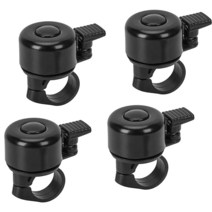 Emoly 알루미늄 합금 자전거 벨 4팩 업그레이드 버전 벨 선명하고 길고 선명한 사운드 사이클링 링 경적 3598094621