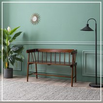 메라토 샤인 엔틱 야외 거실 벤치 의자, 지방