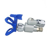 CleanShot 차단 밸브 스위블 조인트 익스텐션 스핏 방지 287030 에어리스 분무기 그로 타이탄 와그너 스프레이 건 517, 금