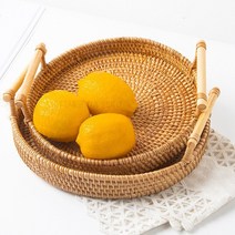 웅비몰 빵상자 과일담는 그릇 귤 라탄 바구니 라틴바구니