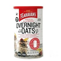 플라하반 오버나이트 오트밀, 4개, 450g