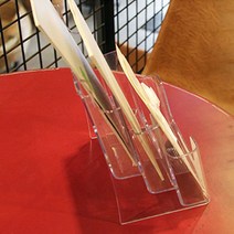 리플렛 거치대 리플릿 꽂이 리플릿거치대 진열대 진열, 2단