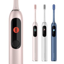 [정식수입] 샤오미 생태계 음파 전동칫솔 Beheart W1 +칫솔모 세트, 핑크