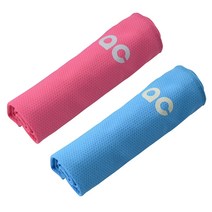 국내제작 여름 스포츠 쿨타올 건식 습식 운동수건 땀타월, 핑크 1+1