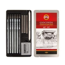 미술재료 용품 드로잉 GIOCONDA drawing & sketching toning art-set 스케치 마스터 아트 세트 파우더, 05 보라색