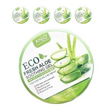 짐승용량 앙쥬 알로에 수딩젤, 300ml, 5개