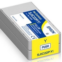 엡손 SJIC22P(Y) 노랑 TM-C3500잉크