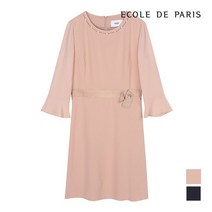 에꼴드파리 여성 진주장식 원피스_C89WOA001Z