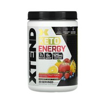 싸이베이션 Xtend 녹아웃 프루트 340g Scivation Xtend Knockout Fruit Punch Energy BCAA