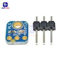 히든센서 Diymore ALS-PT19 Arduino 용 아날로그 광 센서 모듈 브레이크 아웃 보드 2.5 -5.5V, 한개옵션0