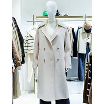 [AK평택점] [ab.f.z] 와이드카라 핸드메이드 코트 (AFW4QC-03K)