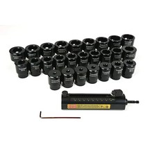 TEMCo TH0410 회전식 대형 와이어 - THHN / XHHW 6 게이지에서 750 MMCM용 케이블 스트리퍼 키트 (모든 드릴과 호환)