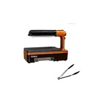 자이글 무연 로스터 로스팅 링 골드 1~2인용 전용 집게 세트 적외선 직화 요리 숯불 홈 야키니쿠 상하 W 가열 직화 진동 기능 아부린 집들이 야키니쿠 플, 1년 보증 집게 세트, 황금