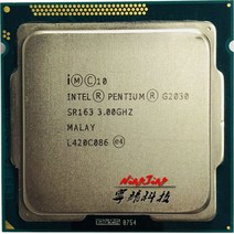 인텔 펜티엄 G2030 3.0 GHz 듀얼코어 듀얼 스레드 CPU 프로세서 3M 55W LGA 1155