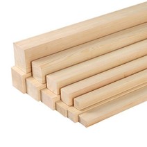 오비끼 목재 원목 방수 나무 다루끼 바닥 DIY, 옷길이 60 cm 스틱 4개
