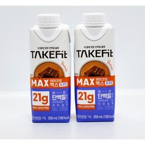 테이크핏 내몸에 핏한 단백질 플랜 맥스 초코맛 음료, 24개, 250ml
