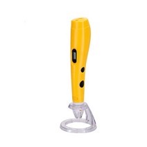 3D펜 드로잉 펜 DIY 3D 인쇄 PCL 필라멘트 크리 에이 티브 장난감 선물 디자인, 12.YELLOW - AU plug