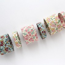 열매 원단리본 길이90cm, 핑크(pink), 2cm, 1개