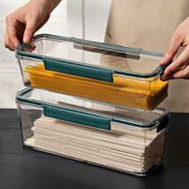 사각밀폐용기 냉장고 정리 수납 보관통 긴밀폐용기