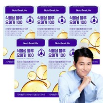 뉴트리원 식물성 초임계 블루 오메가369 빌베리 오메가 3700%농축 프리미엄유럽산 빌베리종자유 알파리놀렌산 리놀렌산 올레산, 5개, 30캡슐
