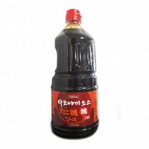 STNY_타코야끼소스(이엔 1.8L) 일본요리 야끼양념 조림 야끼 야끼재료 일식 이엔야끼 야끼액상 해산물, 1개