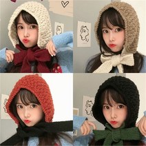 뜨개 투톤 보넷 S1451 니트 벙거지 버킷햇