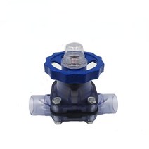 산업용 플라스틱 수도관 pvc 다이어프램 밸브 이중 유니온 형 교체를 사용합니다, [05] DN40