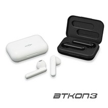 에이콘 무선 오픈형 블루투스 이어폰 갤럭시 아이폰 호환 BTKON3 화이트