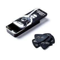 Dunlop JCPT01M 조니 캐시 멤피스 피크 틴 모음 미디엄 피크 6개/틴 케이스, Memphis (Medium)