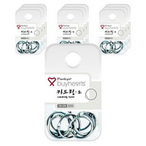 바이하츠 실버 카드링 소 SCDS, 20mm, 20개