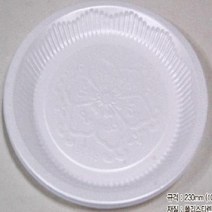 (SM)일회용품 접시 식품용기 저발포접시 230mmX10개입, 단품, 단품