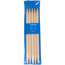 사라 목바늘 장갑바늘 5PC 굵은실 6.0mm 부터 12.0mm 까지 우드, 상품 선택:사라 장갑바늘 5PC 세트 3.5mm