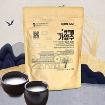 케이팝 한국 전통주 막걸리 만들기 KIT, 분말 파우치500g2봉+담금주용기