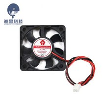 DC 5010/3010 5V/12V/24V 컴퓨터 CPU 쿨러 미니 냉각 팬 50MM 50x50x10mm 3D 프린터 용 소형 배기 팬 2 핀, 08. 5010 24v
