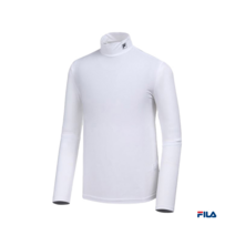 휠라 남성 하프넥 베이스레이어 FG2IWB2031M WHT, 105, 화이트