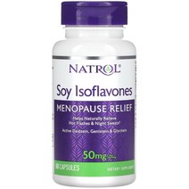 나트롤 소이 대두 이소플라본 10mg 60캡슐, 1개