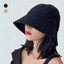 오버핏 라운드 버킷햇