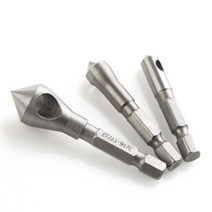 3 개/대 카운터 싱크 디버링 모따기 드릴 비트 육각 플루트 세트 90 도 커터, [01] 3pcs, 01 3pcs