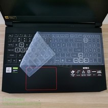 키보드 루프 덮개 커버 아크릴 폴리 먼지 방지 프레데터 용 노트북 키보드 스킨, 분명한
